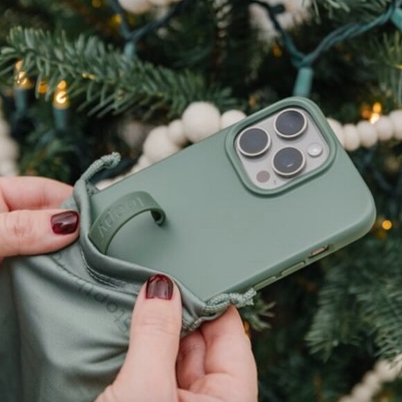 NWT Loopy OLIVE Green iPhone 15 Pro Max Phone Case - Righty - Picture 2 of 10